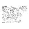 Vue éclatée Bosch GWS26-230LVI 3601H95F00 #01