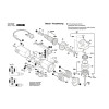 Vue éclatée Bosch GWS580 06013760A3 #01