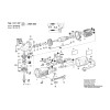 Vue éclatée Bosch GWS650 0601347158 #01
