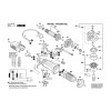 Vue éclatée Bosch GWS7-125 3601C88109 #01