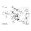 Vue éclatée Bosch GWS750 3601C94001 #01