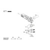 Vue éclatée Bosch GWS880 3601C96006 #02