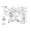 Vue éclatée Bosch GWS9-125 0601701003 #01