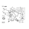 Vue éclatée Bosch GWS9-125 0601801003 #01