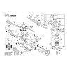 Vue éclatée Bosch GWS9-125 3601G91000 #01