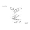 Vue éclatée Bosch GWS9-125CE 0601344603 #02