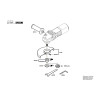Vue éclatée Bosch GWS9-125CM 0601343103 #02