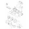 Vue éclatée Makita CL114FD#01
