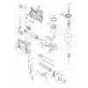 Vue éclatée Makita DBN600#01