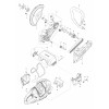 Vue éclatée Makita DCE090#01