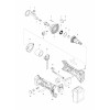 Vue éclatée Makita DCO180#01