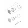 Vue éclatée Makita DFJ206#01