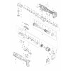 Vue éclatée Makita DFL125F#01