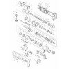 Vue éclatée Makita DFL300F#01