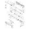Vue éclatée Makita DFL651F#01