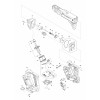 Vue éclatée Makita DFR551#01