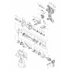 Vue éclatée Makita DFT083F#01