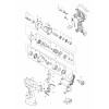 Vue éclatée Makita DFT124F#01