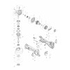 Vue éclatée Makita DGA463#01