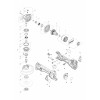 Vue éclatée Makita DGA511#01