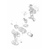 Vue éclatée Makita DHP343#01