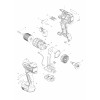 Vue éclatée Makita DHP459#01
