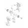 Vue éclatée Makita DHP480#01