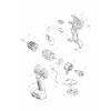 Vue éclatée Makita DHP483#01