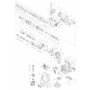 Vue éclatée Makita DHR243#01