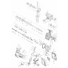 Vue éclatée Makita DHR263#01