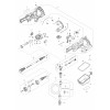 Vue éclatée Makita DHW180#01