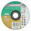 Disque à tronçonner Hikoki Basic Inox+Métal Plat 125 mm ep 1,6 mm #01