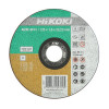 Disque à tronçonner Hikoki Basic Inox+Métal Plat 125 mm ep 1 mm #01