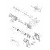 Vue éclatée Makita DJR187#01