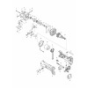 Vue éclatée Makita DJS161#01