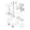 Vue éclatée Makita DPB183#01