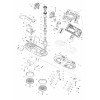 Vue éclatée Makita DPB184#01