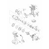 Vue éclatée Makita DTW152#01