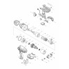 Vue éclatée Makita DTW450#01