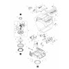 Vue éclatée Makita DVC154L#01
