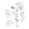 Vue éclatée Makita DVC265#01