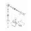 Vue éclatée Makita GA4030#01