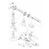 Vue éclatée Makita GA5080R#01