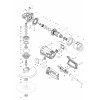 Vue éclatée Makita GA9063#01