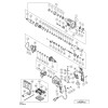 Vue éclatée Hitachi Hikoki DH26PC2 #01