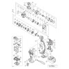 Vue éclatée Hitachi Hikoki DS14DBL2 #01