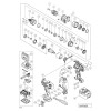 Vue éclatée Hitachi Hikoki DS14DSDL #01