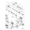 Vue éclatée Hitachi Hikoki DV14DBL #01