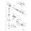 Vue éclatée Hitachi Hikoki G13SB3 #01