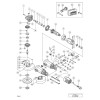 Vue éclatée Hitachi Hikoki G13SW #01